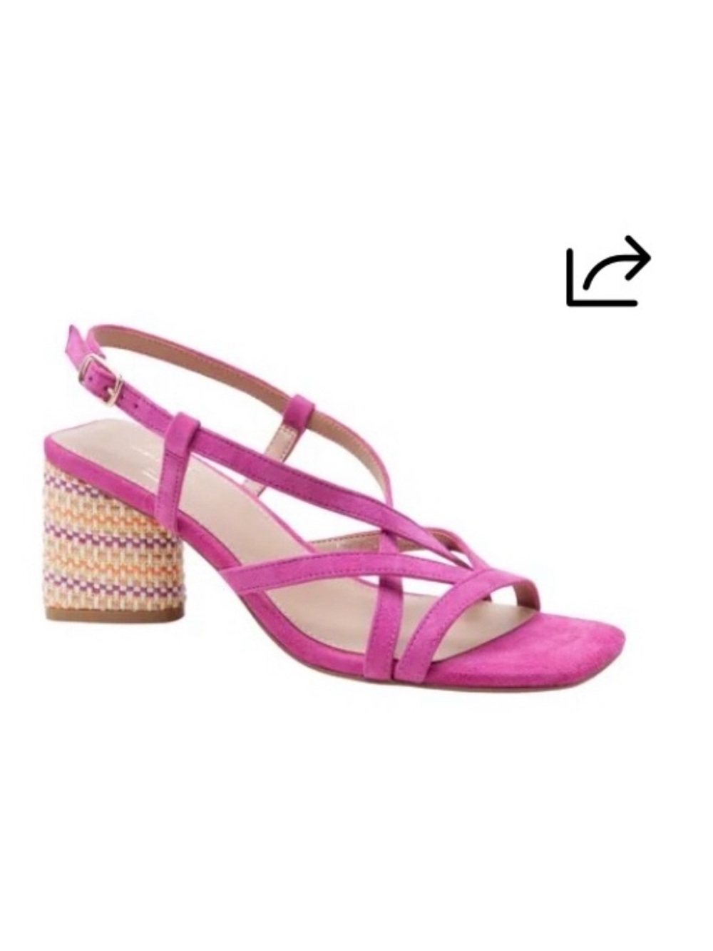 Línea Paolo Strappy Block Heel Sandals